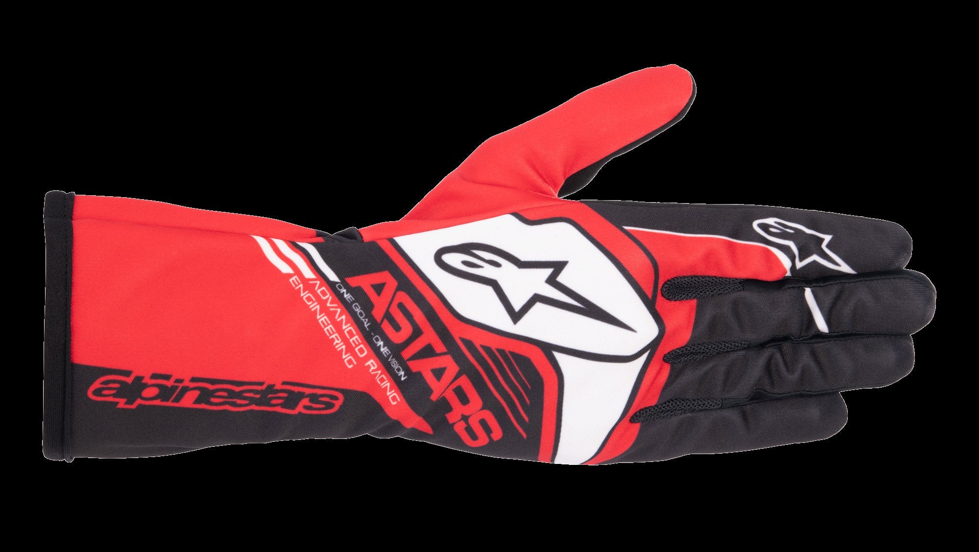 Guantes Kart Niño Alpinestars Race V2 Corporate Rojo/Negro para karting