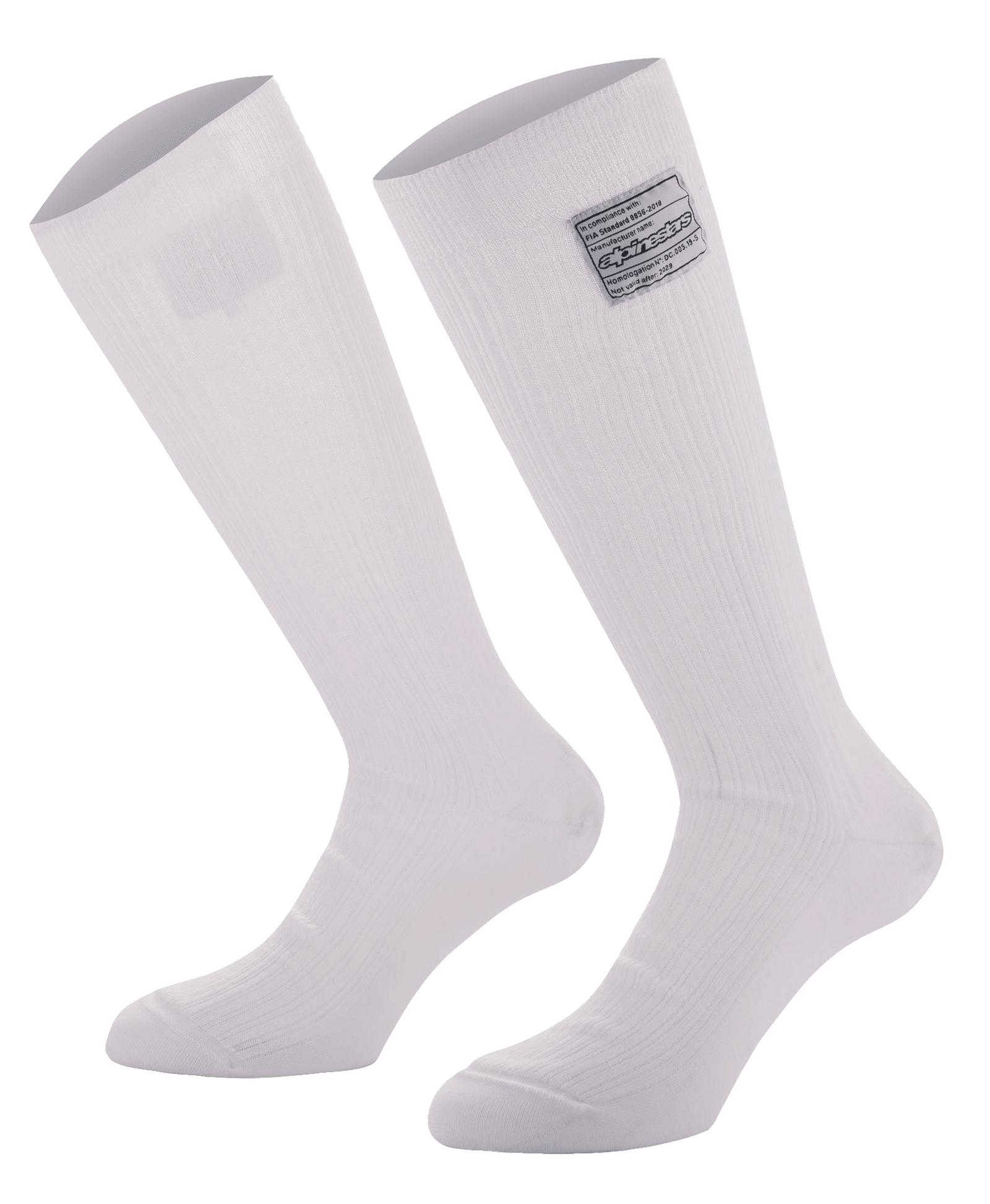 Calcetines Auto Alpinestars Race V4 Blanco