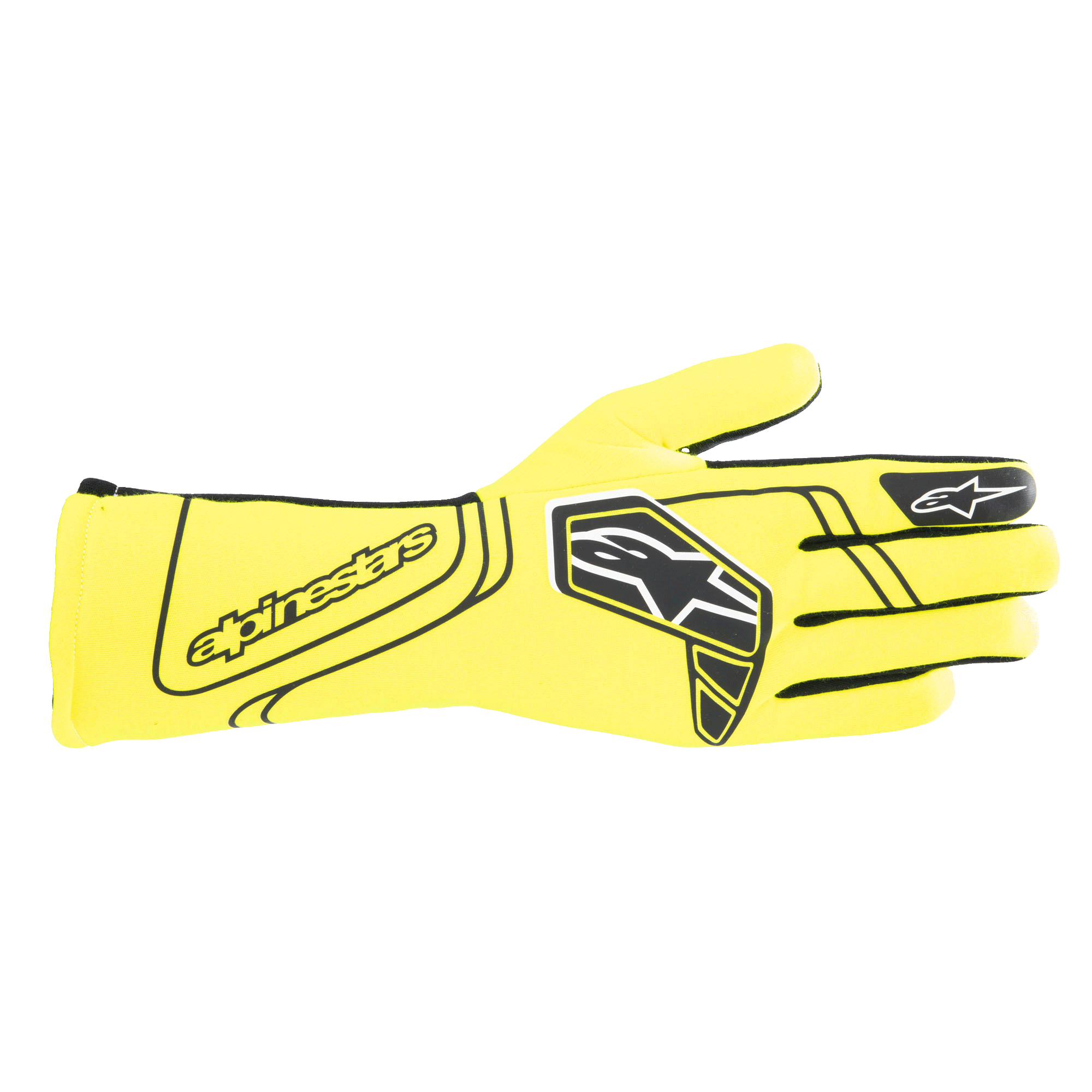 Guantes Auto Alpinestars Tech-1 Start V4 FIA Amarillo