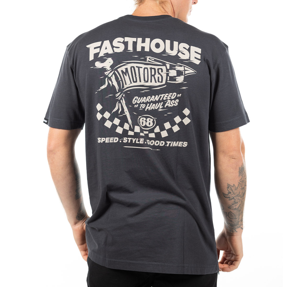 Polera Fasthouse All Out Negro