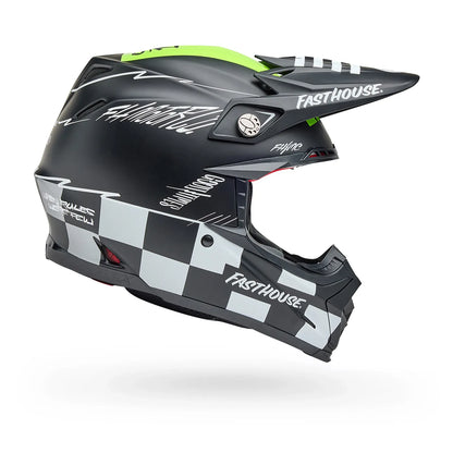 Casco Bell Moto-9S Flex Fasthouse Smoke Bomb