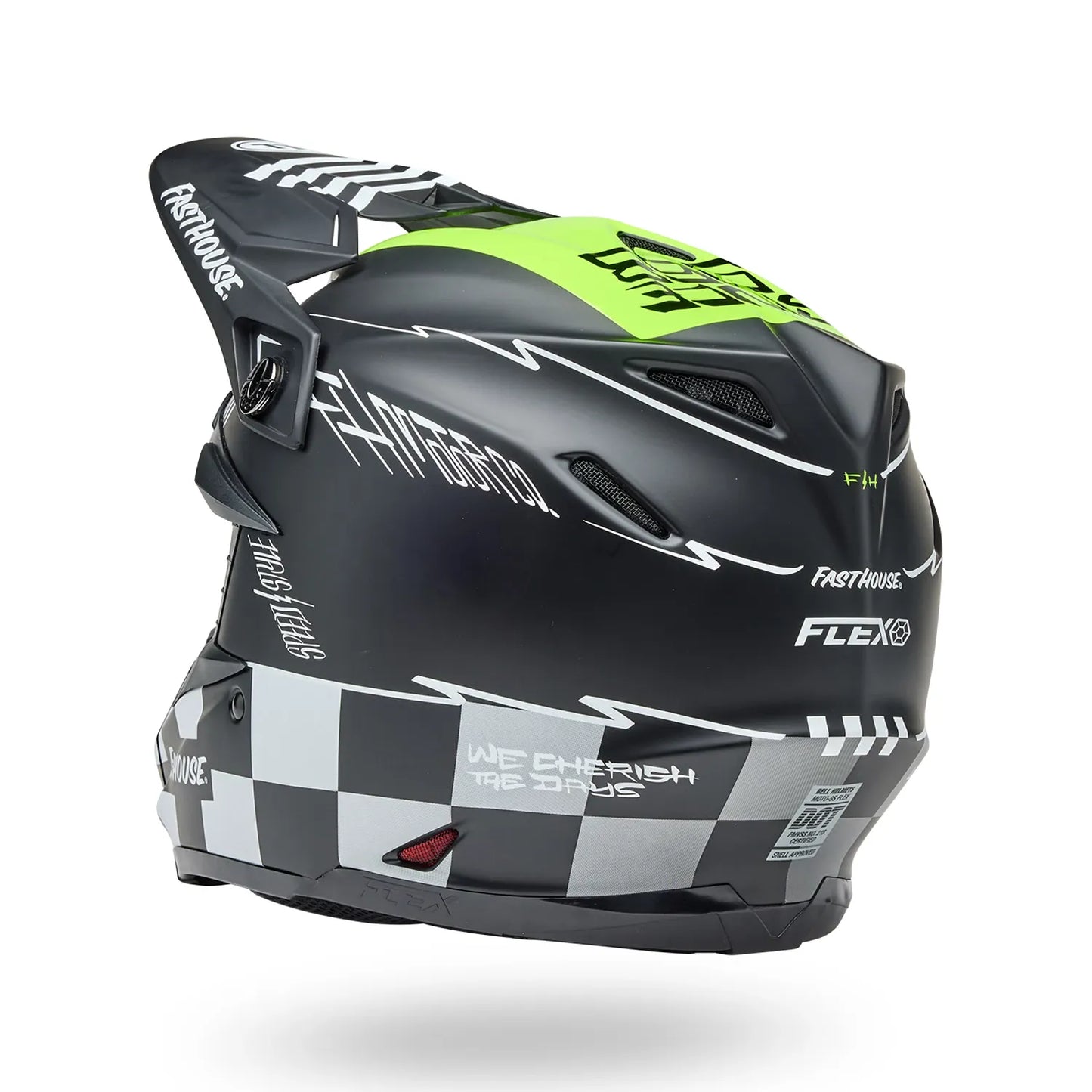 Casco Bell Moto-9S Flex Fasthouse Smoke Bomb