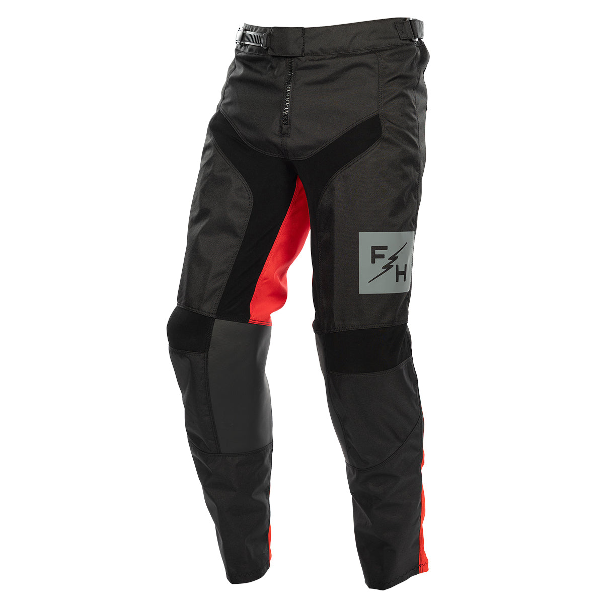 Pantalón Fasthouse Carbon Echo Negro/Rojo