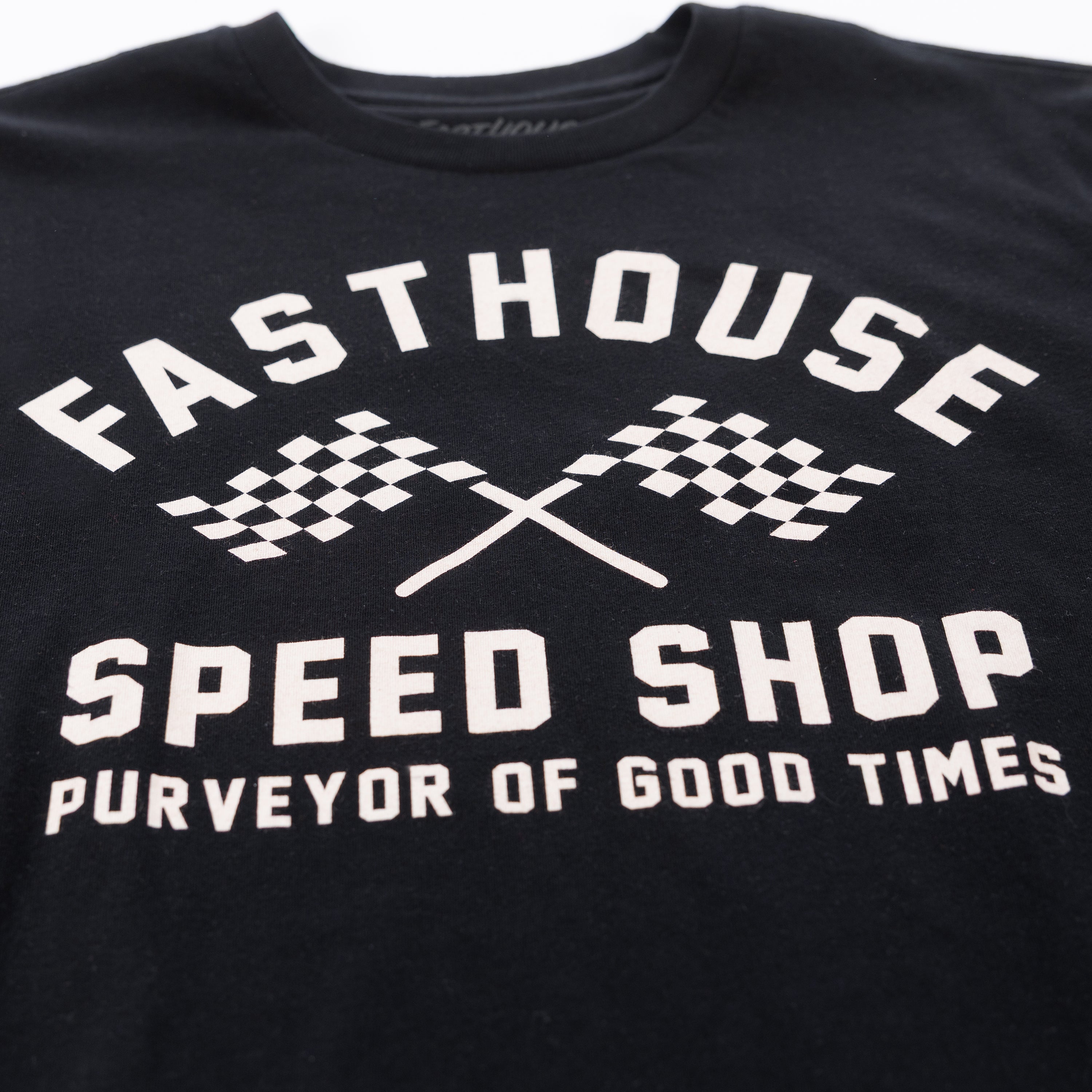 Polera Fasthouse Crossroad Negro