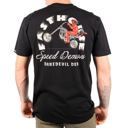 Polera Fasthouse Fallen Negro