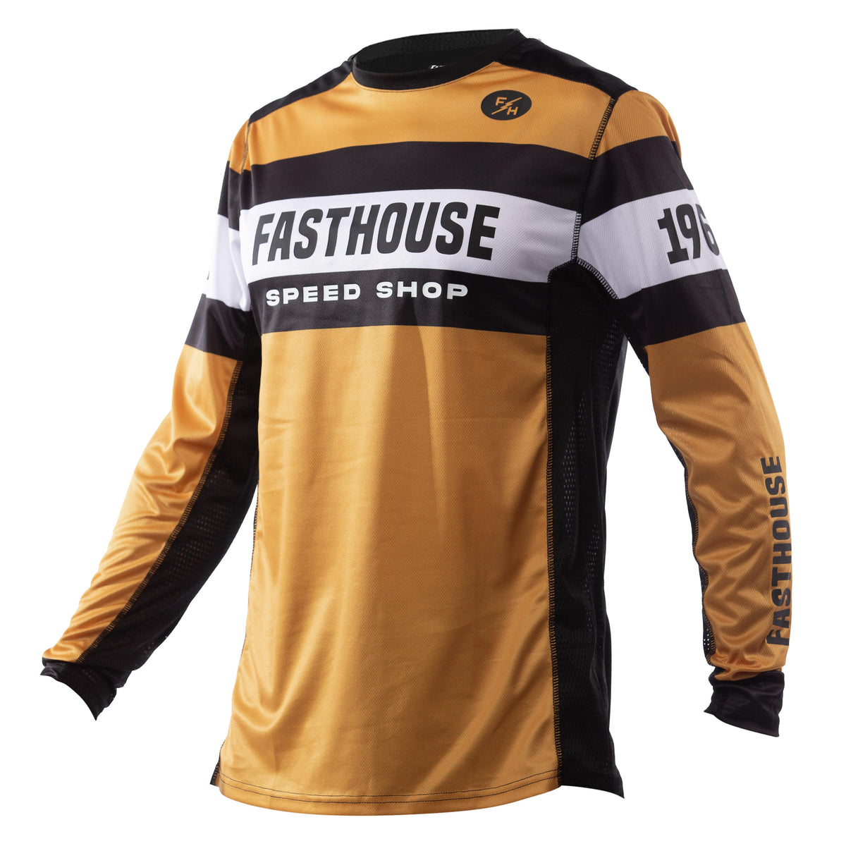 Jersey Fasthouse Grindhouse Analogue Dorado/Negro