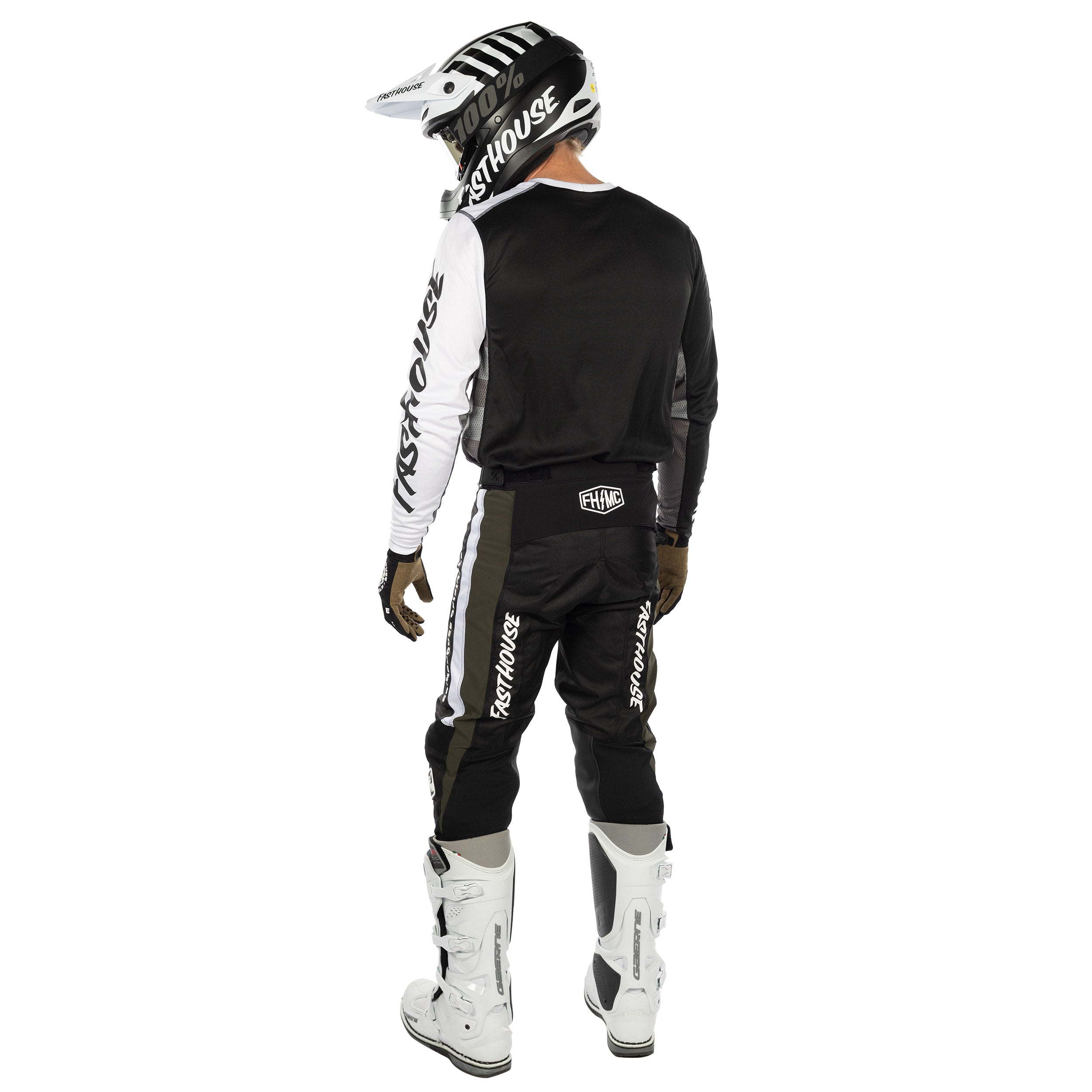 Pack Fasthouse Grindhouse Atomic Negro/Gris