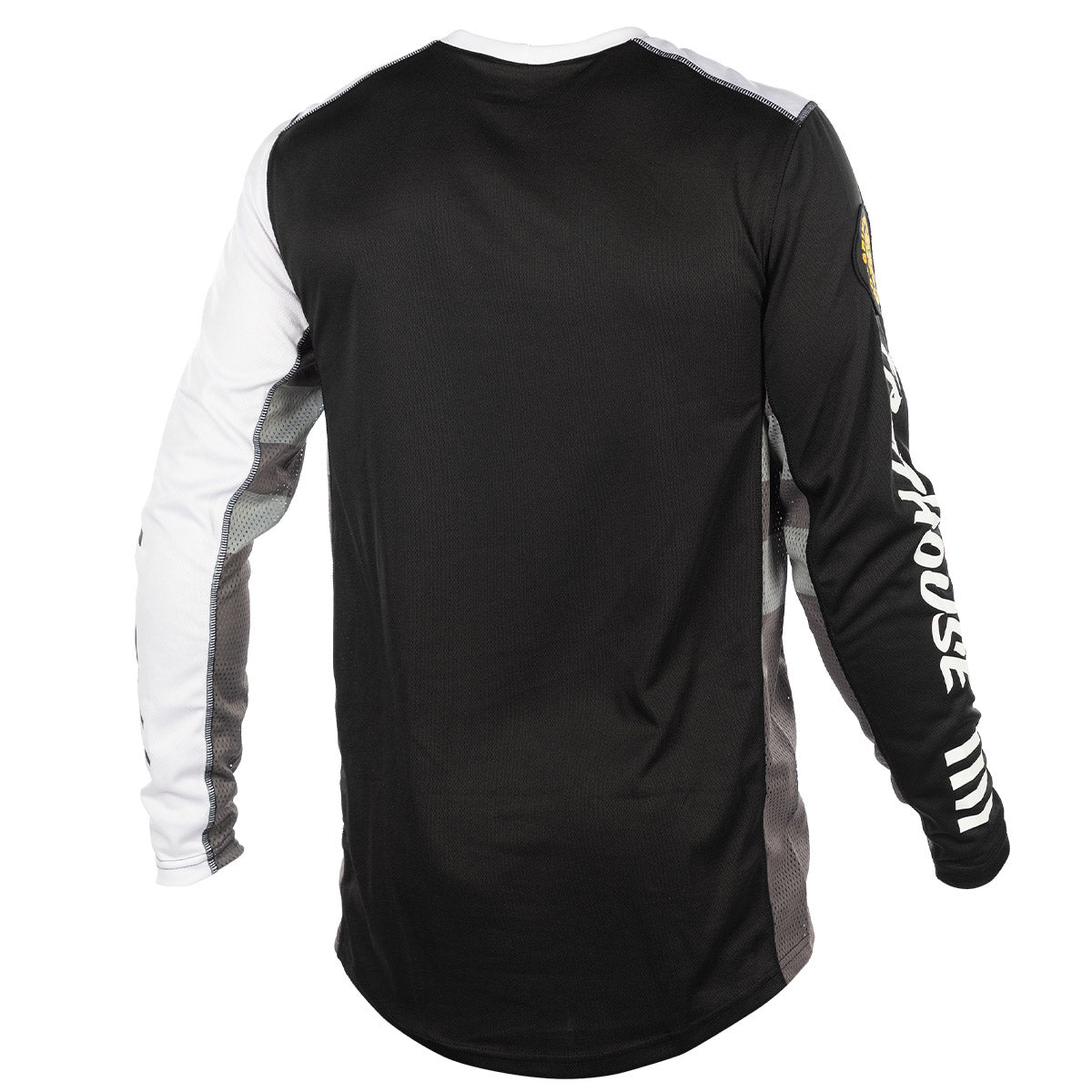 Jersey Fasthouse Grindhouse Atomic Negro/Gris