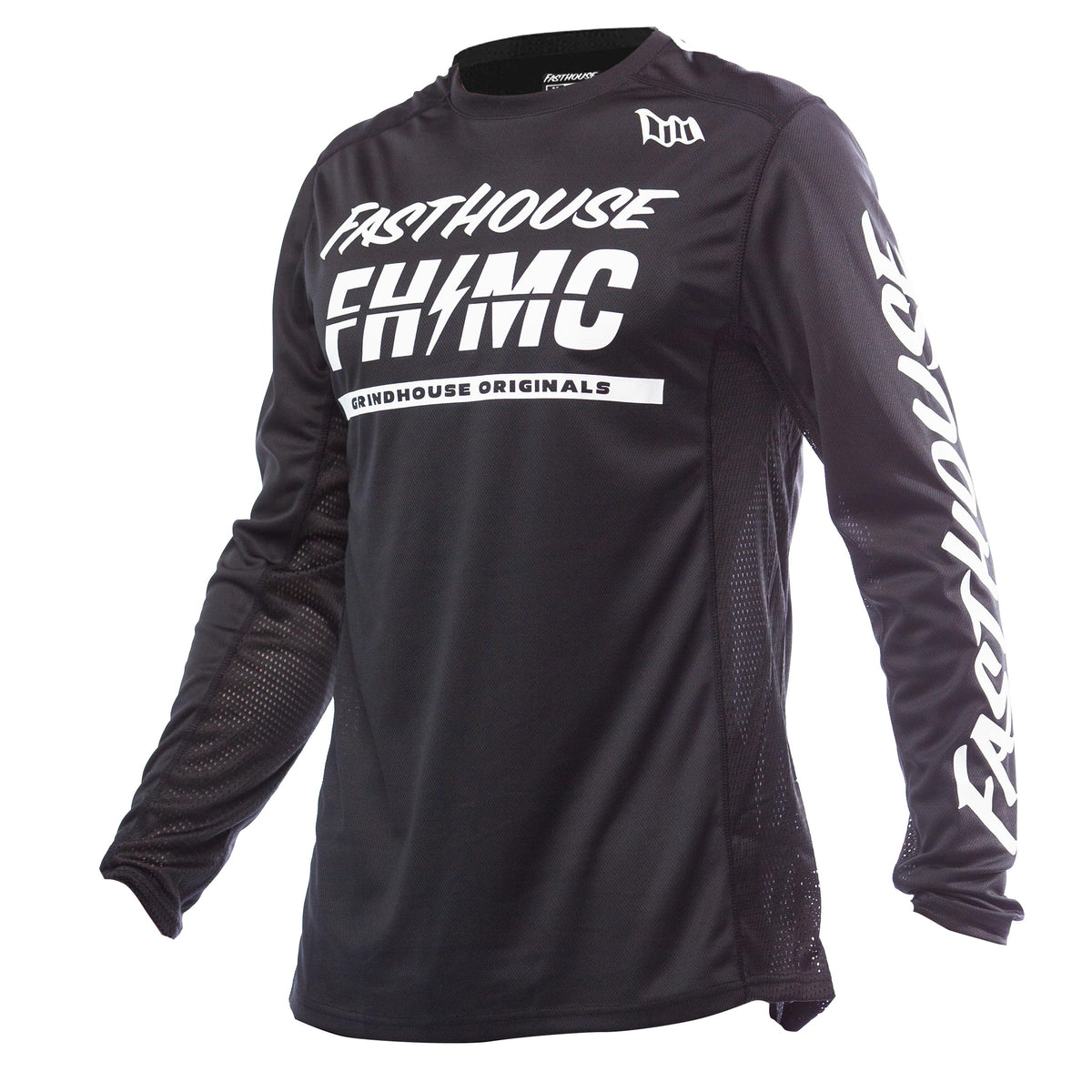 Jersey Fasthouse Grindhouse Score Negro/Blanco