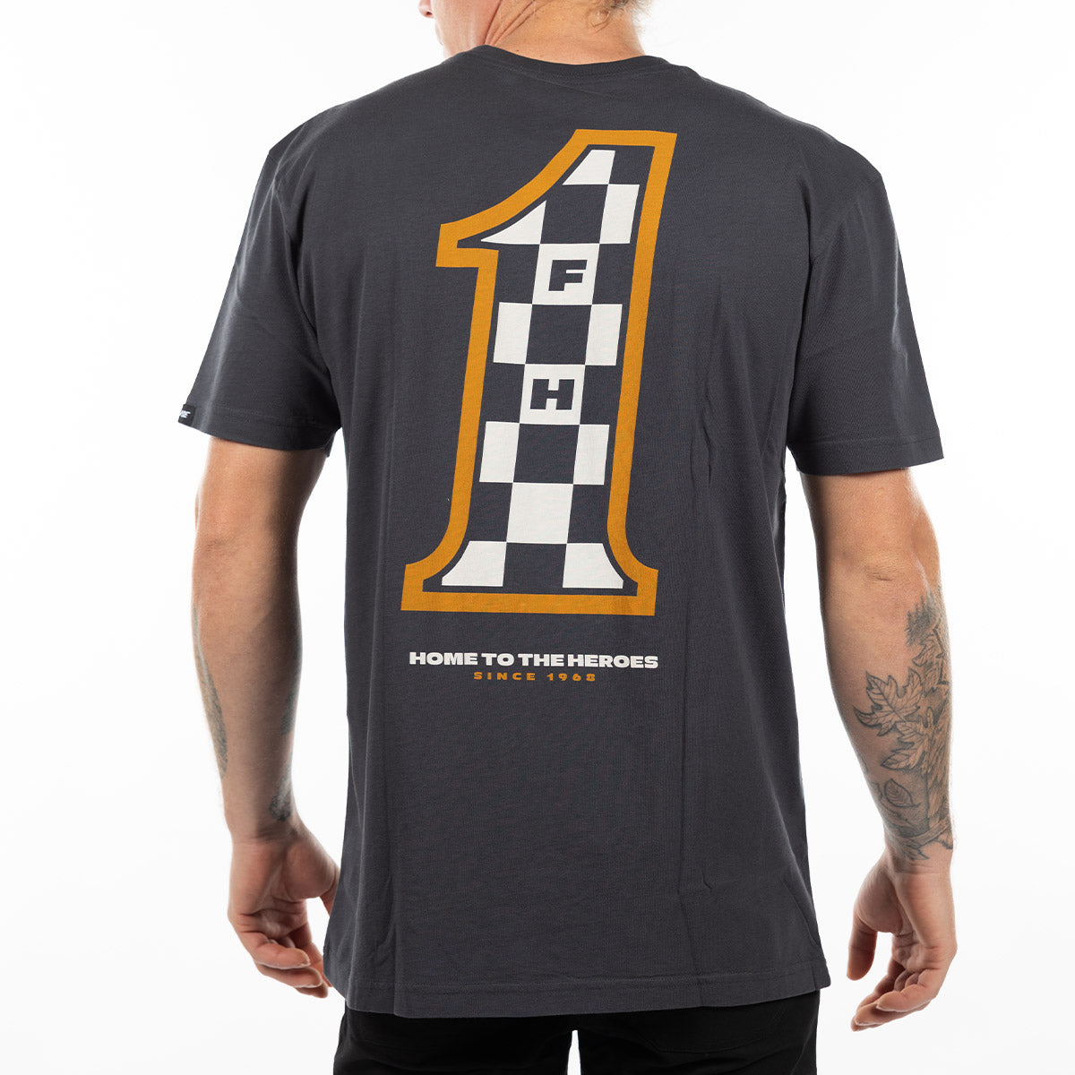 Polera Fasthouse Heroes Negro