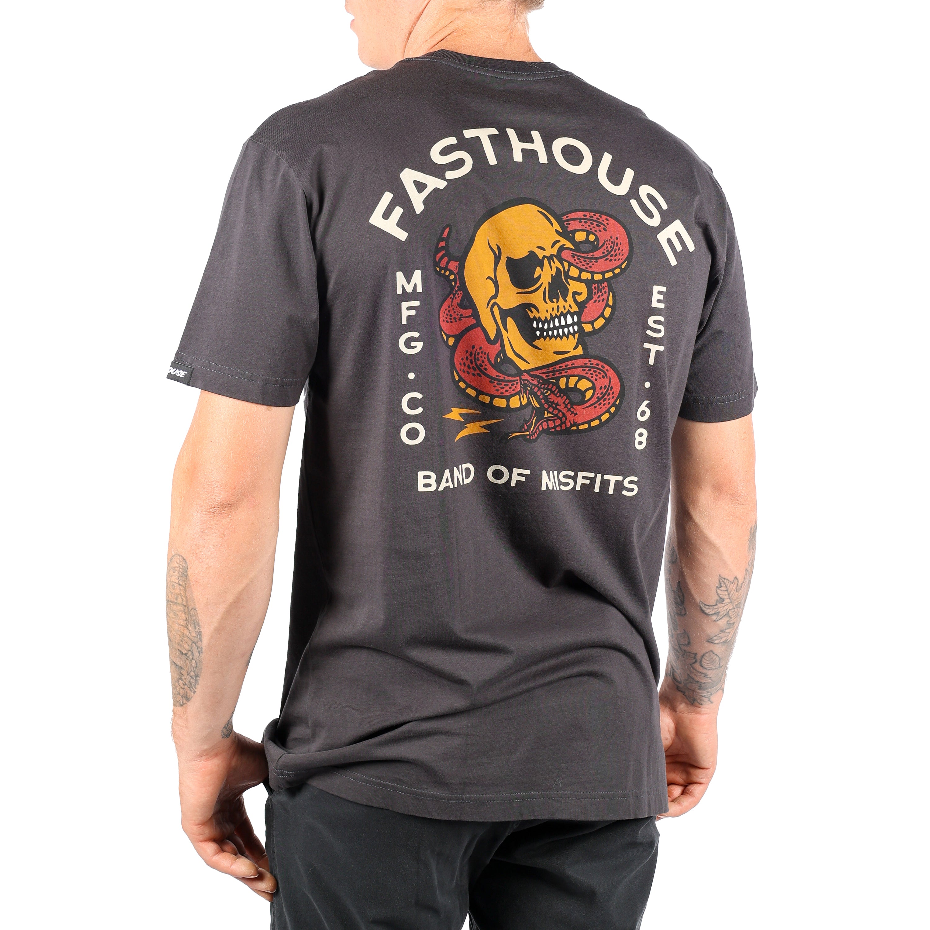 Polera Fasthouse Manasa Negro