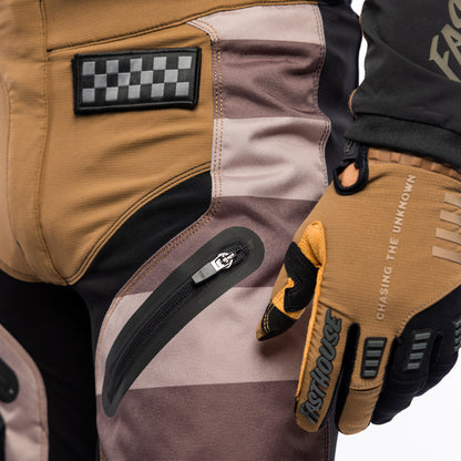 Pantalón Fasthouse Off-Road Matox Café/Negro