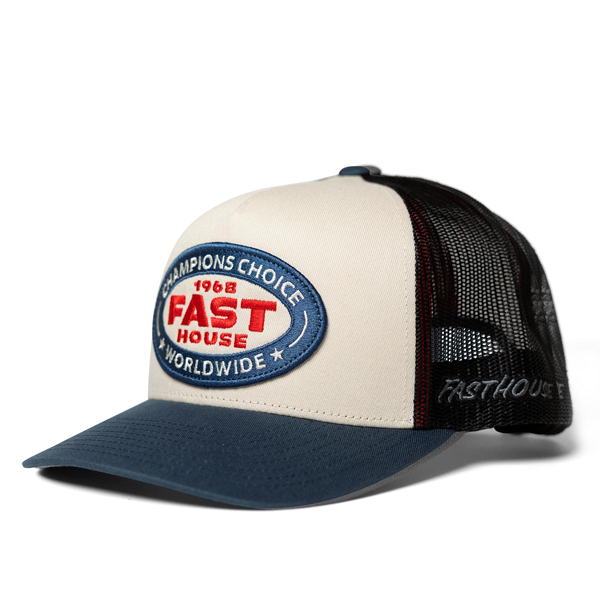Gorro Fasthouse Petrol Blanco/Azul