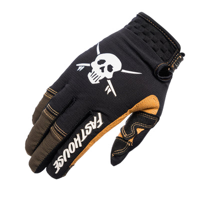 Guantes Fasthouse Sanguaro Bennet Negro