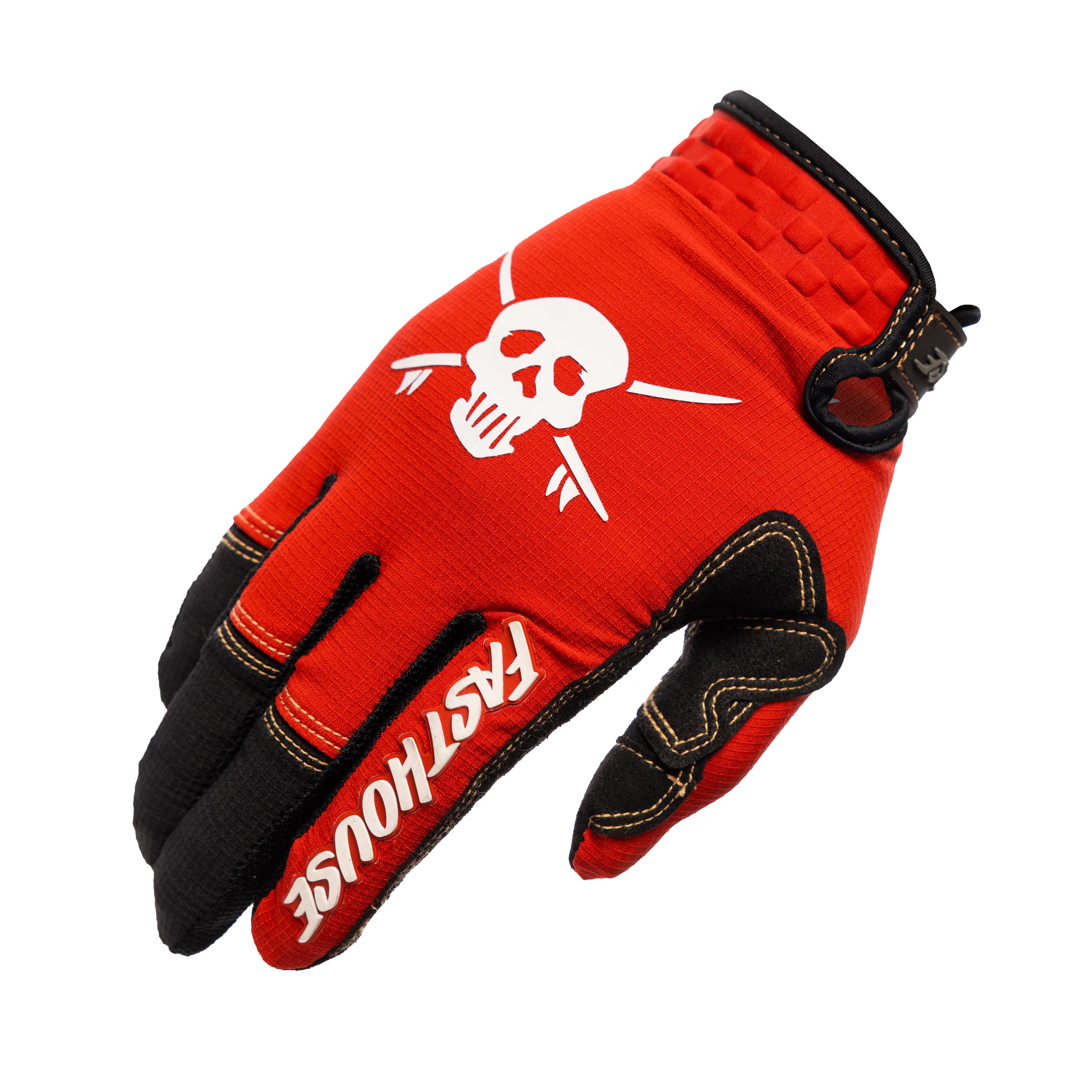 Guantes Fasthouse Sanguaro Bennet Rojo
