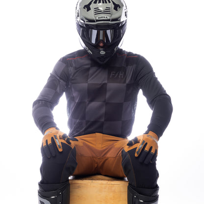 Jersey Fasthouse Sanguaro Gibson Negro/Gris