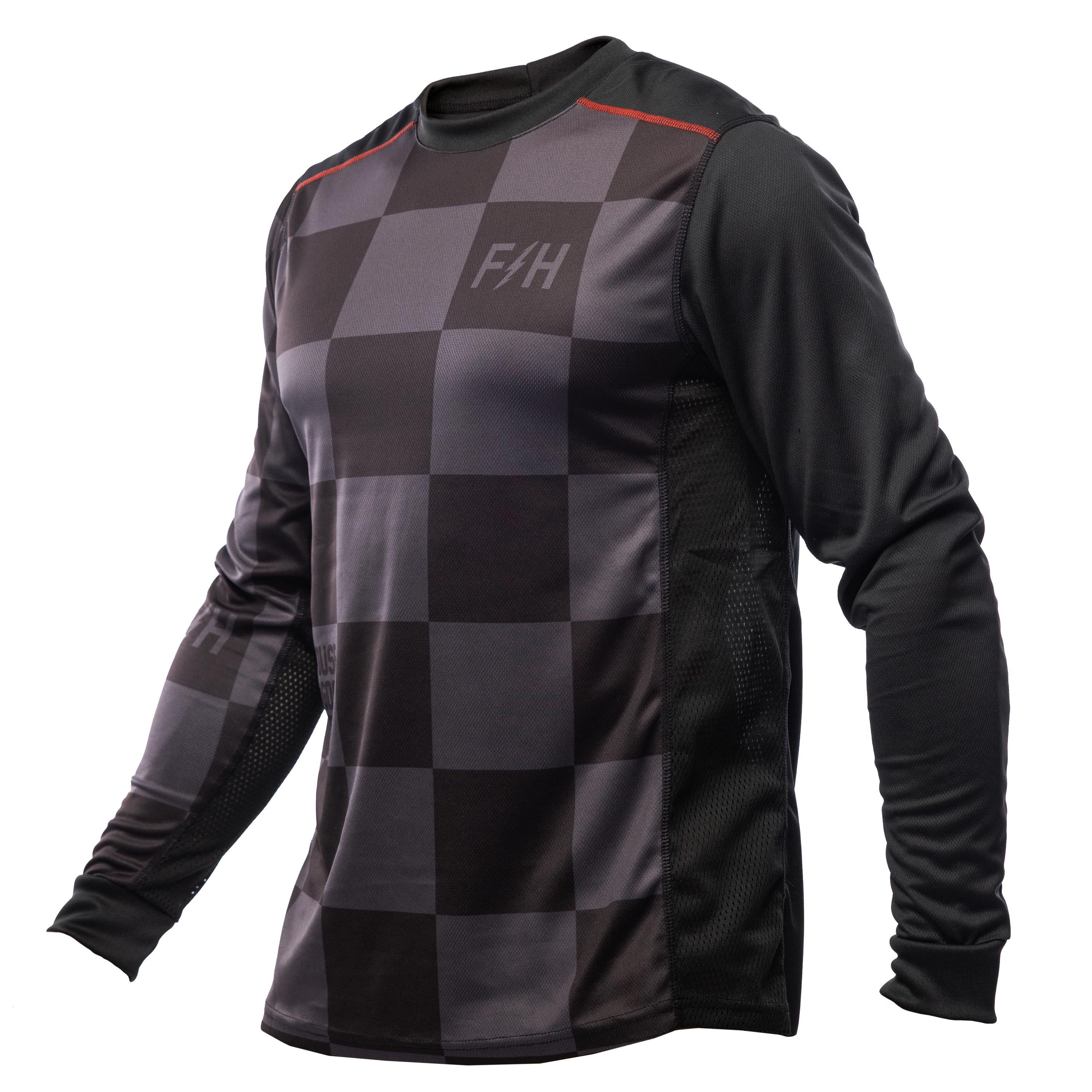 Jersey Fasthouse Sanguaro Gibson Negro/Gris