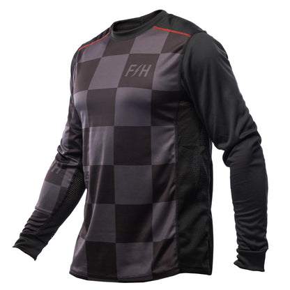 Jersey Fasthouse Sanguaro Gibson Negro/Gris
