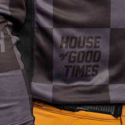 Jersey Fasthouse Sanguaro Gibson Negro/Gris