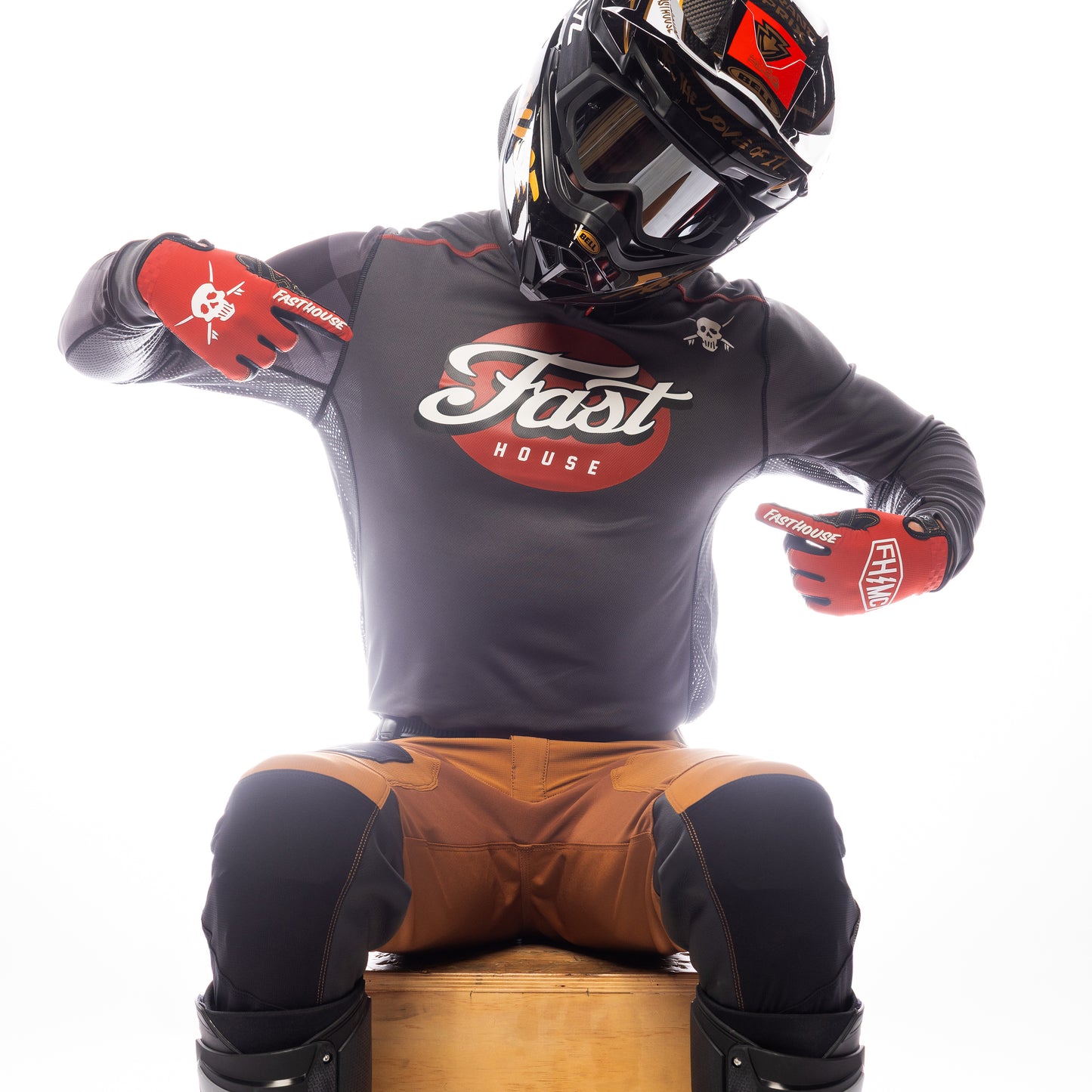 Jersey Fasthouse Sanguaro Tasker Gris