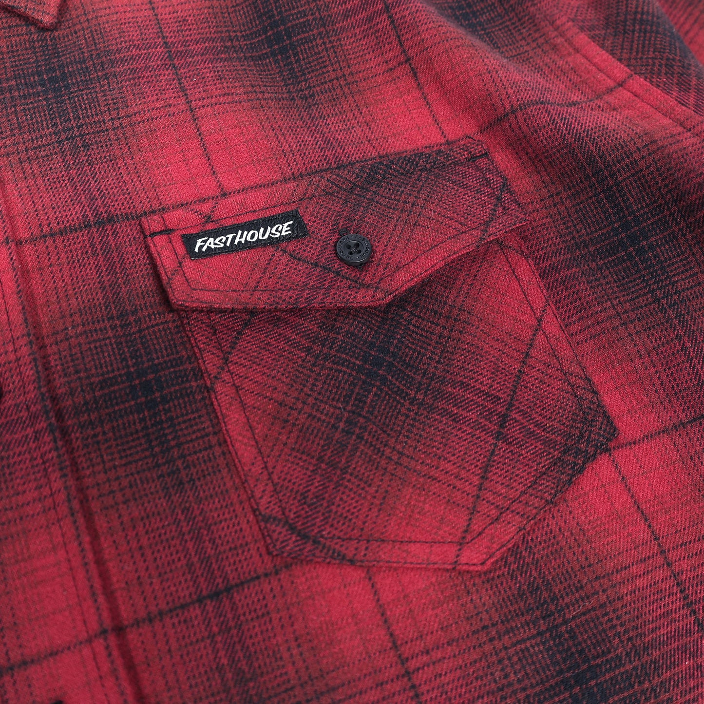 Camisa Fasthouse Saturday Night Special Rojo/Negro