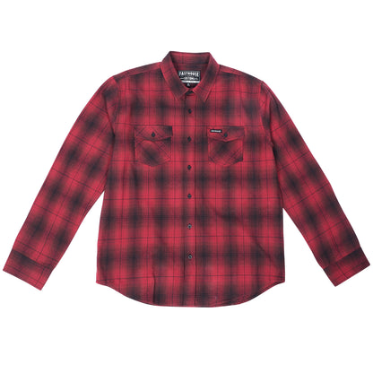 Camisa Fasthouse Saturday Night Special Rojo/Negro