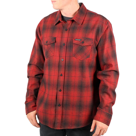 Camisa Fasthouse Saturday Night Special Rojo/Negro