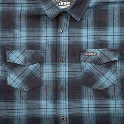 Camisa Fasthouse Saturday Night Special Azul