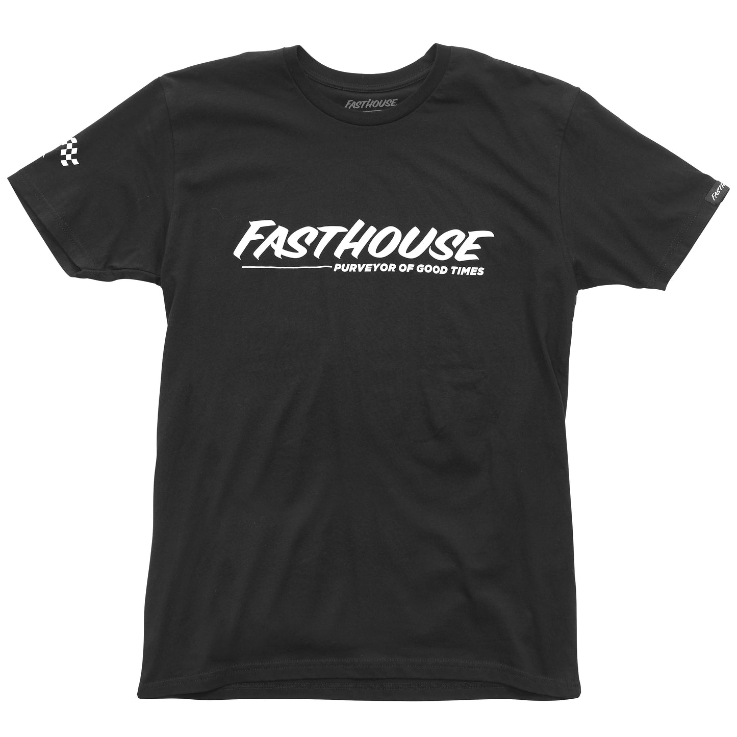 Polera Fasthouse Motto Negro