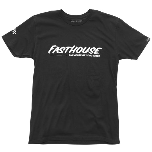 Polera Fasthouse Motto Negro