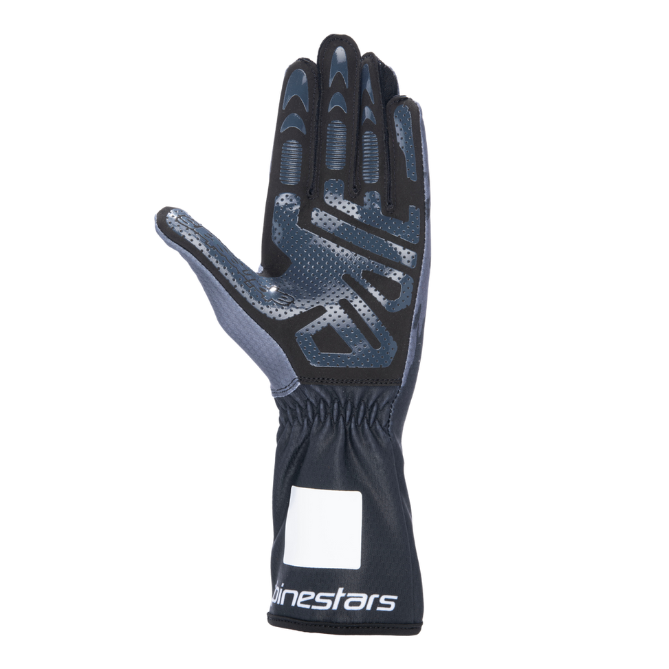 Guantes Karting Alpinestars Tech-1 K V3 Negro/Gris - Homologado CIK-FIA - vista 2