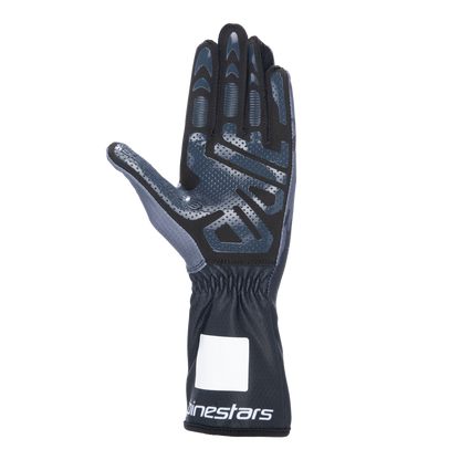 Guantes Karting Alpinestars Tech-1 K V3 Negro/Gris - Homologado CIK-FIA