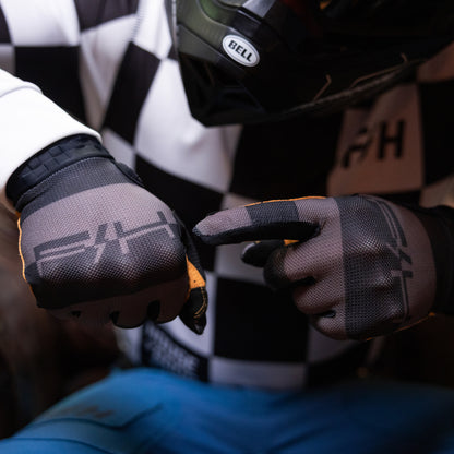 Guantes Fasthouse Vapor Ray Gris