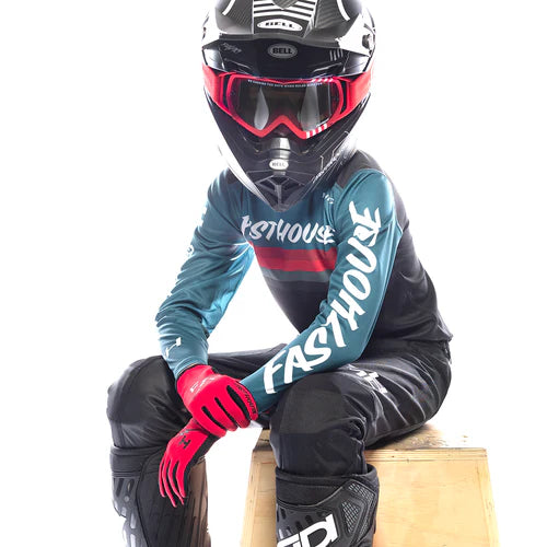 Pack Niño Fasthouse Carbon Force Azul
