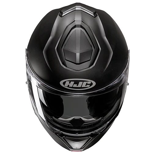 Casco HJC I91 Solid Negro Matte - Vista lateral | Proshop Chile