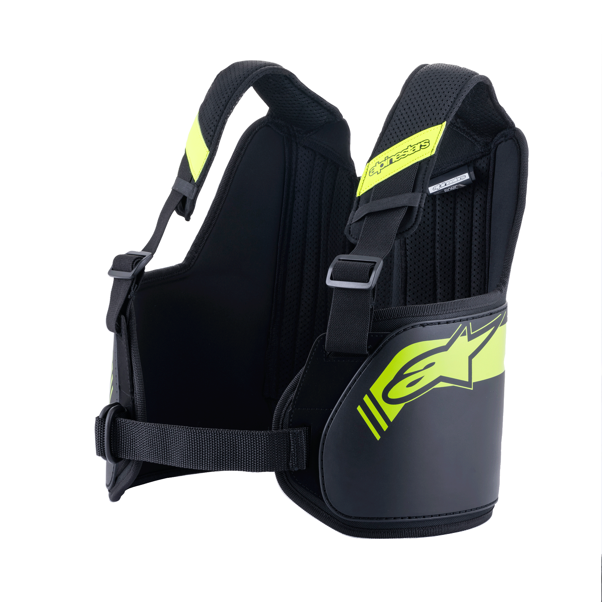 Costillera Karting Alpinestars Bionic Negro/Amarillo/Fluor