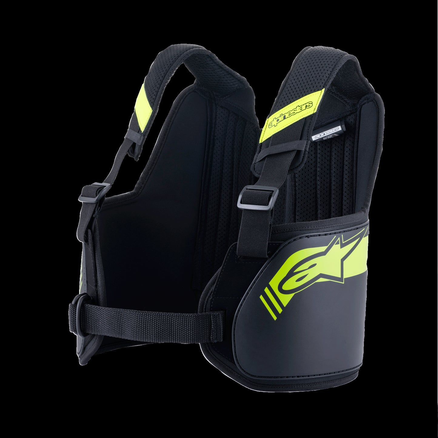Faja Karting Niño Alpinestars Bionic Negro/Amarillo