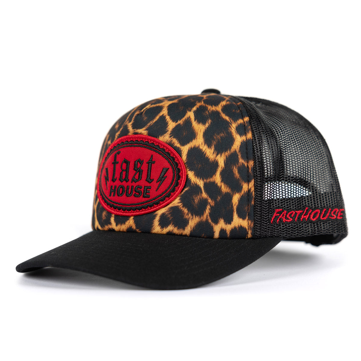 Gorro Fasthouse Strut Negro/Rojo