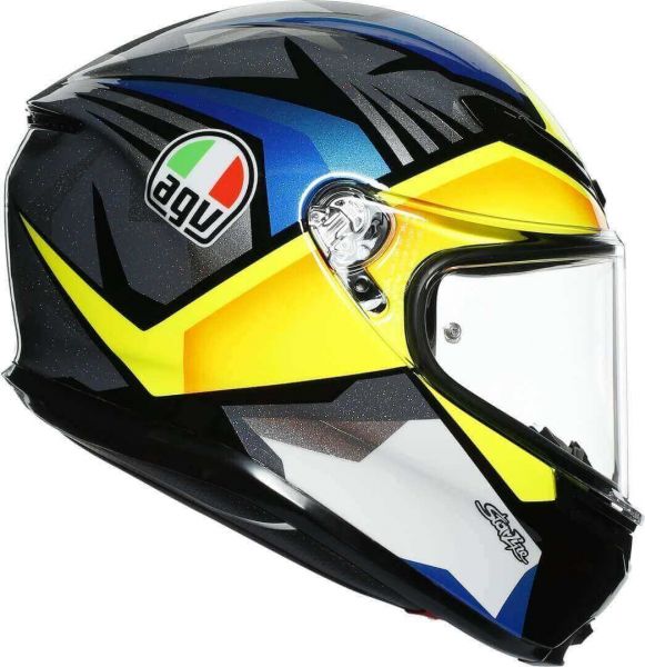 Casco AGV K6 Joan - Vista lateral | Proshop Chile