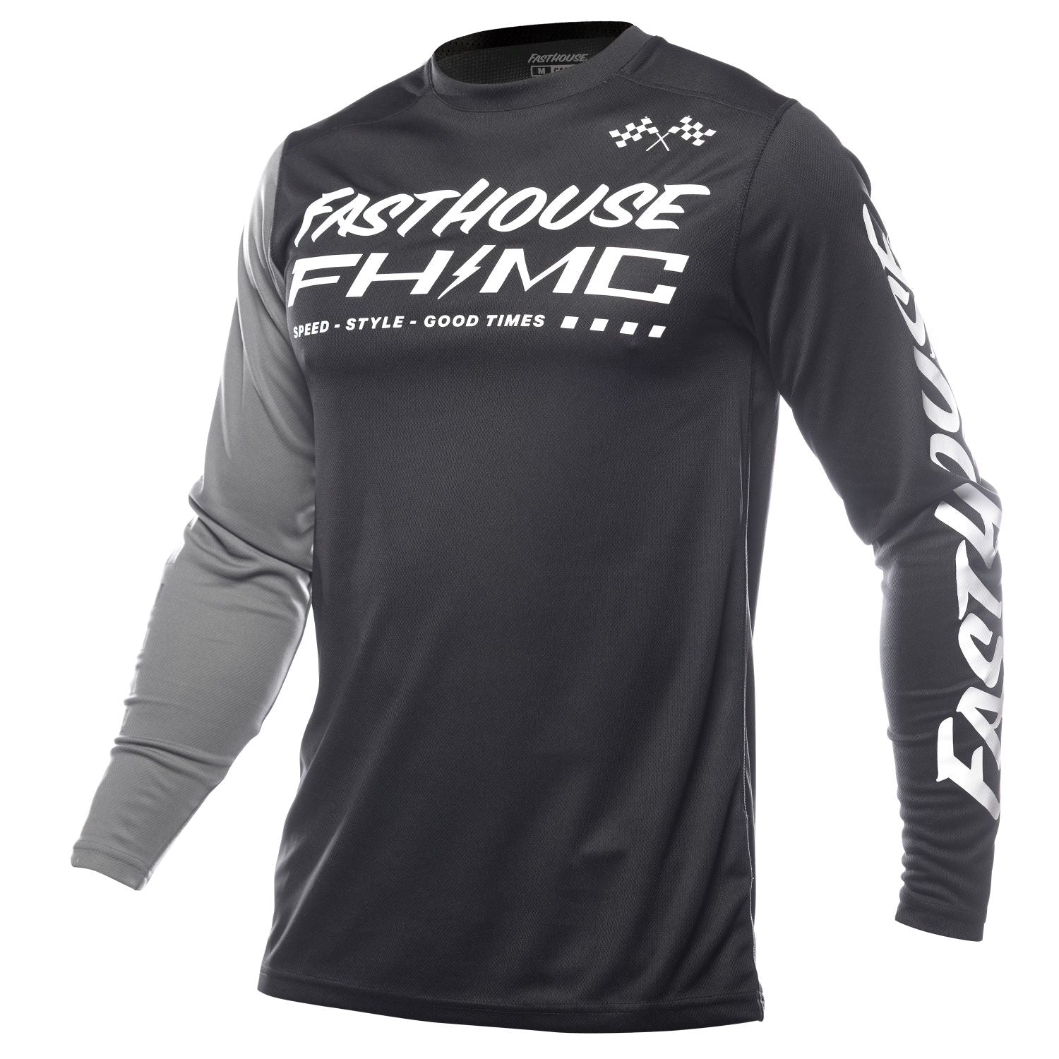 Jersey Fasthouse Carbon Method Negro/Gris