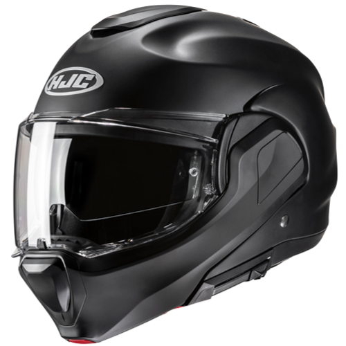 Casco HJC F100 Solid Nardo Grey - Vista lateral | Proshop Chile