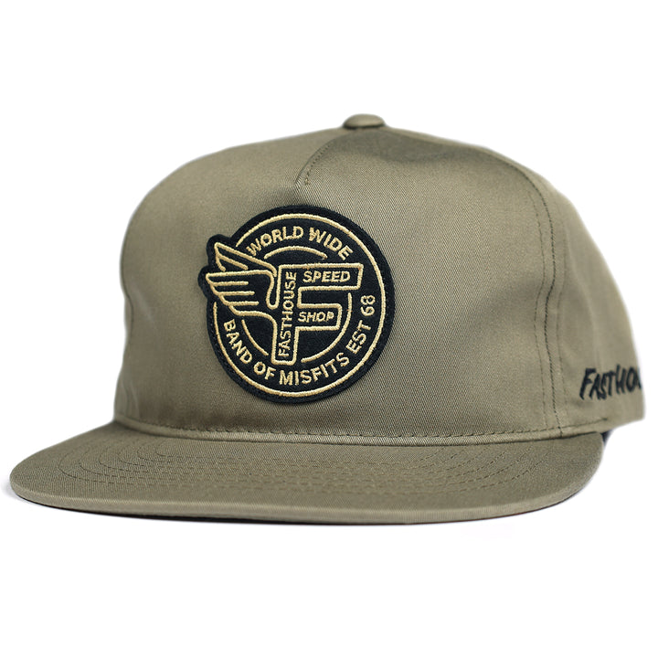 Gorro Fasthouse Flight Verde