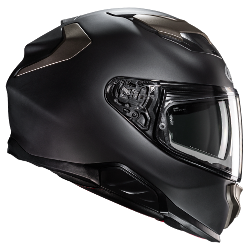 Casco HJC F71 Solid Negro Titanio Matte - Vista principal | Proshop Chile