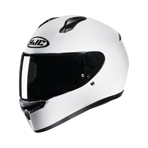 Casco HJC C10 Monocolor Blanco - Detalle | Proshop Chile
