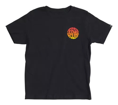 Polera Fasthouse Grime Azul