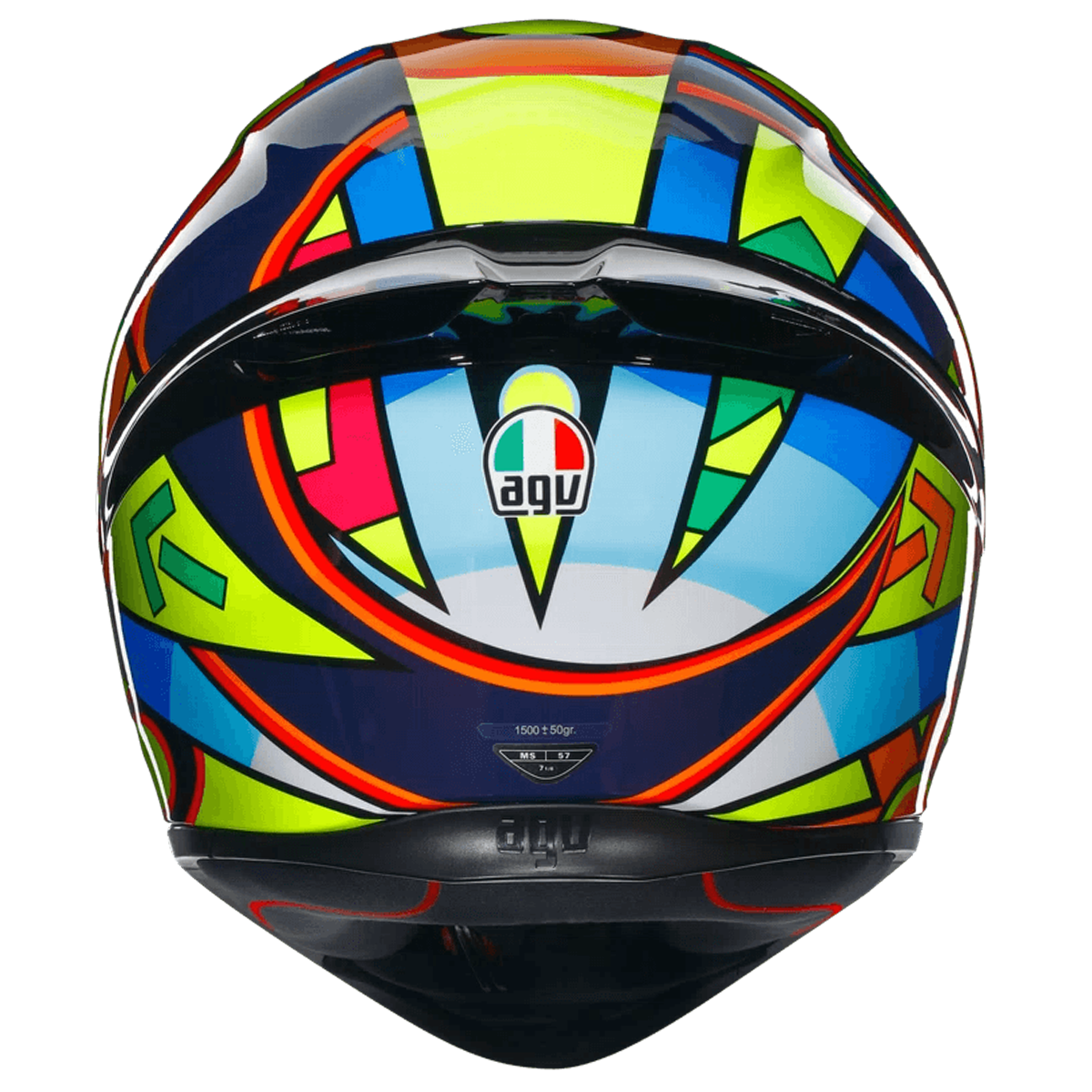 Casco AGV K1 S (2023) VR Soleluna 2017 - Vista interior | Proshop Chile