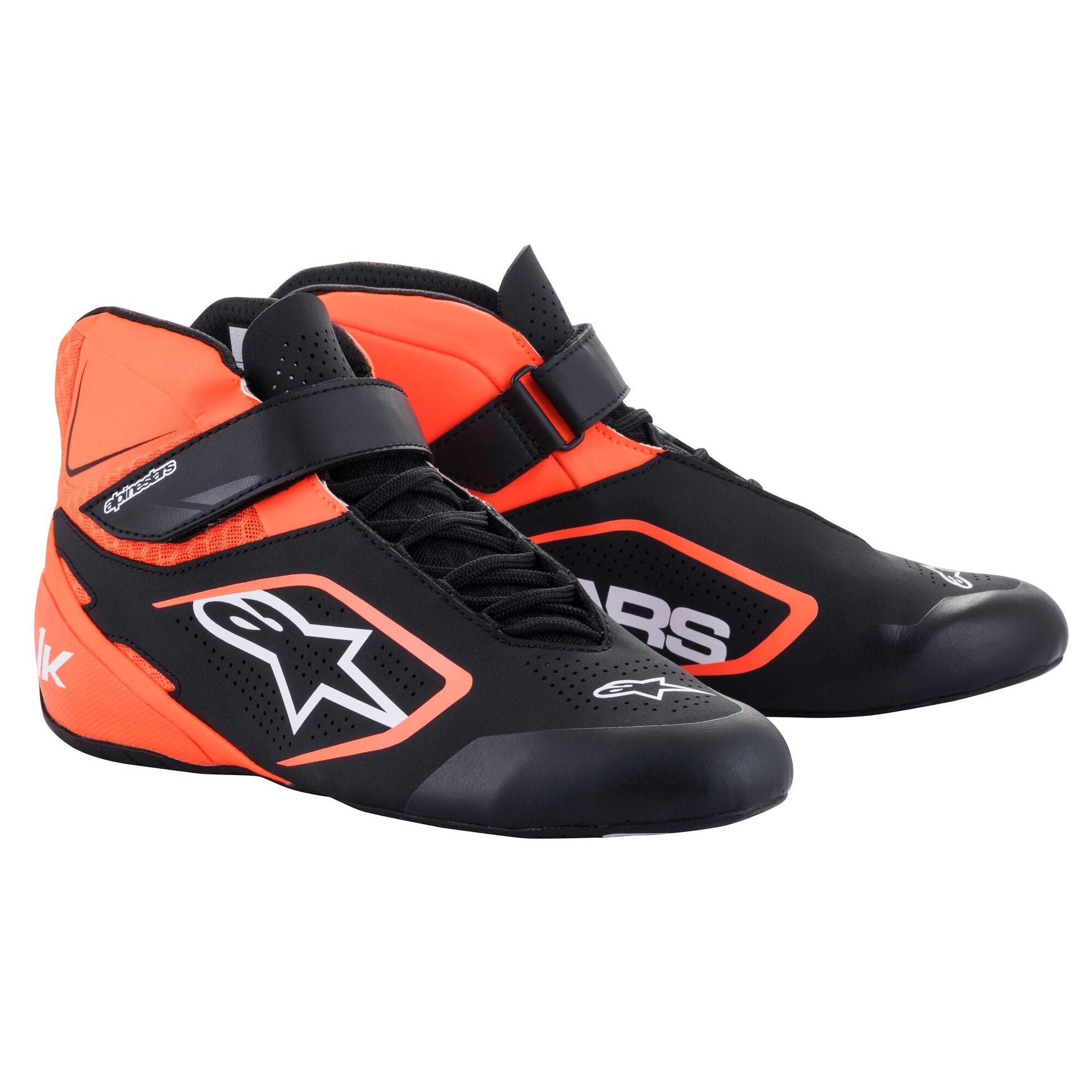 Zapatillas Kart Alpinestars Tech-1K V2 Negro/Naranja