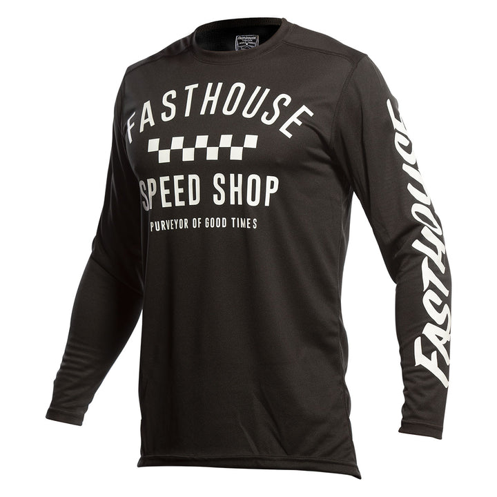 Jersey Fasthouse Carbon Negro