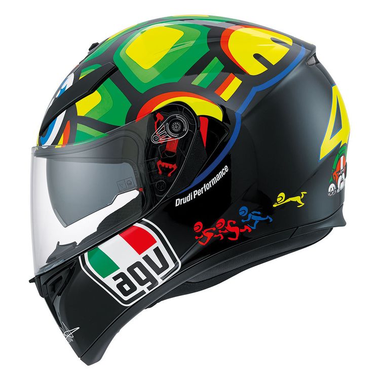 Casco AGV K3 SV VR Tortuga - Vista posterior | Proshop Chile