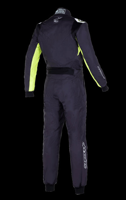 Buzo Karting Alpinestars Kmx-9 V3 Graphic 3 Negro/Amarillo
